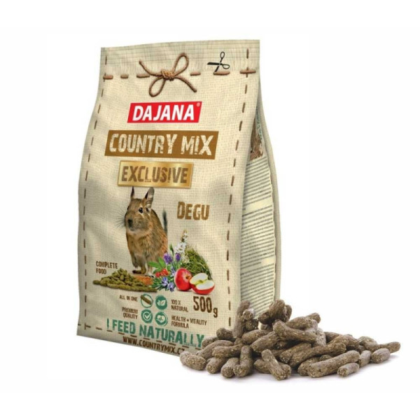 Country Mix (Кантри Микс) EXCLUSIVE Degu - Корм для белок дегу 500 г