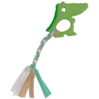 Misoko (Мисоко) Dog Toy Crocodile Multicoloured - Игрушка для собак крокодил латекс разноцветная 23 см