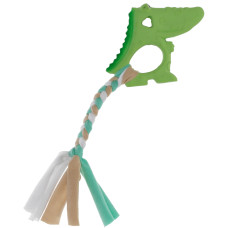 Misoko (Мисоко) Dog Toy Crocodile Multicoloured - Игрушка для собак крокодил латекс разноцветная 23 см