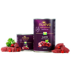 Nuevo (Нуево) Cat Senior With Lamb And Cranberries - Вологий корм для дорослих котів з ягням та журавлиною 200 г