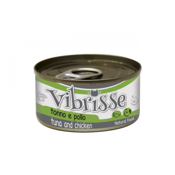Vibrisse (Вибрис) Tuna&Chicken - Влажный корм для взрослых кошек 70 г