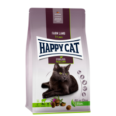 Happy Cat (Хепи Кет) Poultry & Lamb Sterilised Adult - Сухой корм для взрослых стерилизованных котов с мясом птицы и ягнёнка 10 кг