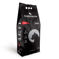 Catmania (Кетмания) Natural White - Наполнитель бентонитовый для кошачьих туалетов натуральный белый 5 л