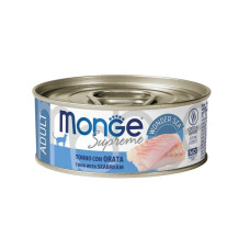 Monge (Монж) Supreme Cat Tuna & Sea Bream Kitten - Вологий корм для кошенят з м’ясом тунця та морського ляща 80 г