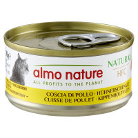 Almo Nature (Альмо Натюр) HFC Cat Natural Chicken Drumstick - Влажный корм для кошек с куриной голенью 70 г