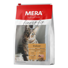 Mera (Мера) Cat Adult Fitnes Fit Indoor - Сухий корм для котів, які утримуються у приміщенні, зі свіжим м'ясом птиці та лісовими ягодами 1.5 кг