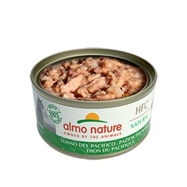 Almo Nature (Альмо Натюр) HFC Cat Natural Pacific Tuna - Влажный корм для кошек с тихоокеанским тунцем 70 г