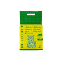 Хвостик - Наполнитель для кошачьих туалетов соевый с алоэ вера 6 л