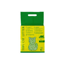 Хвостик - Наповнювач для котячих туалетів соєвий з алоє вера 6 л