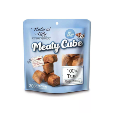 Natural Kitty (Нейчурал Китти) Dog & Cat Grain Free Tuna Meaty Cube All Life Stages Mini - Лакомства беззерновые для котов и собак любого возраста мелких пород кубики с мясом тунца 60 г