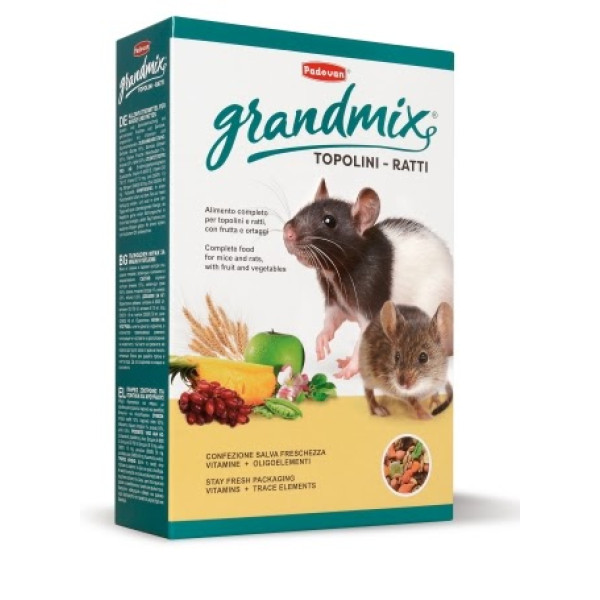 Padovan (Падован) Grandmix Topolini E Ratti - Корм для мышей и крыс 400 г