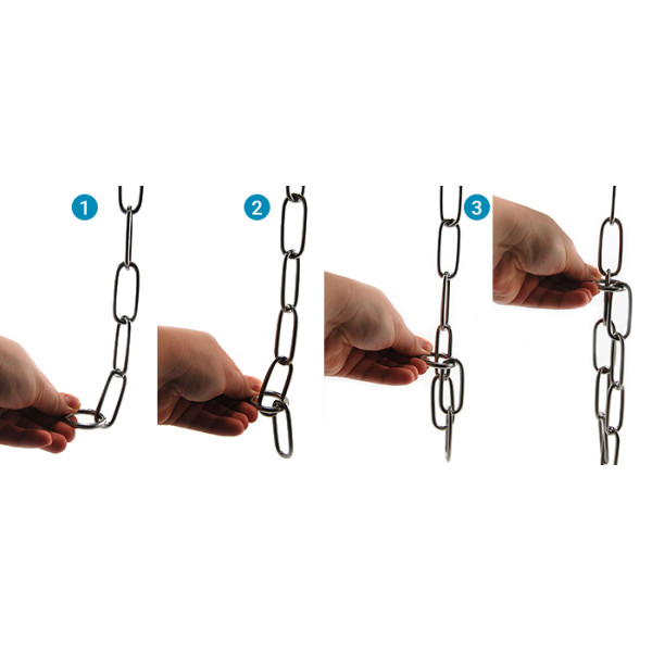 Sprenger Collar Medium Link - Ошейник для собак, среднее звено, куроган 3мм/55 см