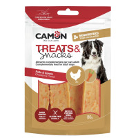 Camon (Камон) Dog Treats Jerky With Chicken Carrot - Лакомство для собак джерки с курицей и морковью 80 г