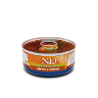 Farmina Grain Free N&D Pumpkin Venison Adult - Влажный беззерновой корм для взрослых котов с тыквой и олениной 70 г