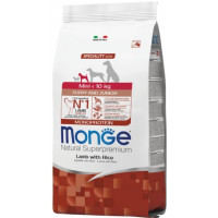 Monge (Монж) Puppy&Junior Mini Lamb&Rice - Сухий корм для цуценят дрібних порід з ягням 0.8 кг