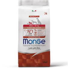 Monge (Монж) Dog Lamb & Rice Puppy & Junior Mini - Сухий корм для цуценят дрібних порід з м’ясом ягняти та рисом 2.5 кг