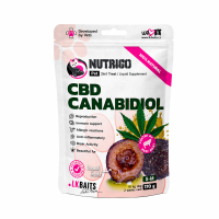 LК Baits (ЛК Бейтс) Dog Nutrigo Adult Small & Medium Breed CBD Beef & Canabidiol - Лакомство для взрослых собак мелких и средних пород для уменьшения симптомов стресса с говядиной и конопляным маслом 170 г