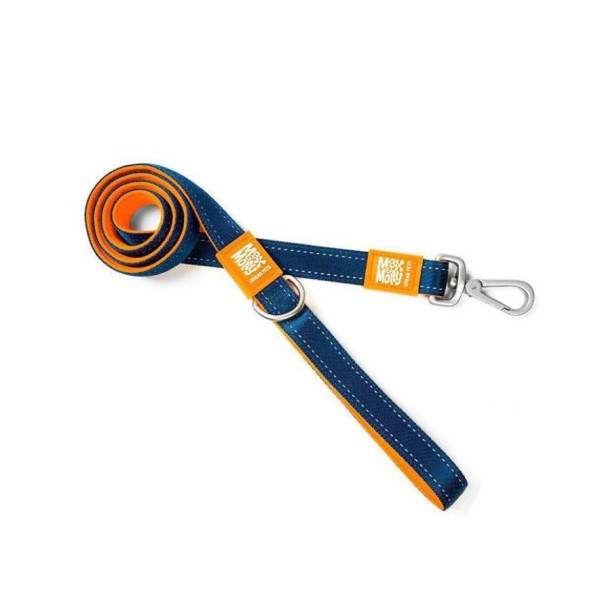 Max & Molly (Макс Молли) Short Leash Matrix Orange S - Поводок короткий для собак оранжевого цвета