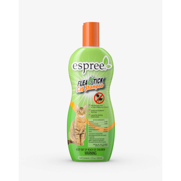 Epsree (Эспри) Flea&Tick Cat Shampoo - Шампунь для кошек репеллентный от блох и клещей 355 мл