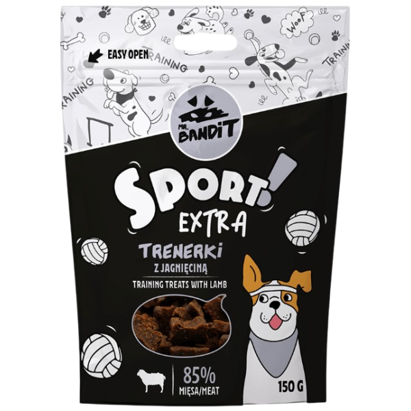Mr. Bandit (Мр. Бандит) Dog Sport Extra Training Lamb - Лакомство для собак тренировочное с ягнятиной 150 г
