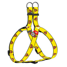 Шлея анатомическая, "Супермен 2", пласт. фастекс, Ш 10 мм, ОГ 28-40 см, ОШ 28-40 см, XS, WAUDOG Nylon c QR