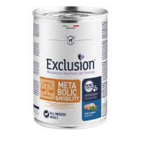 Exclusion (Эксклюжн) Vet Diet Metabolic & Mobility All Breed - Влажный корм для собак с избыточным весом и восстановление суставов со свининой 400 г