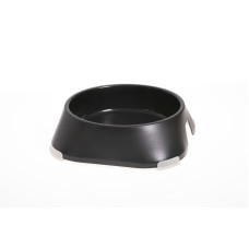 Fiboo (Файбо) Bowl Black L - Миска для тварин з антиковзними накладками чорна 700 мл