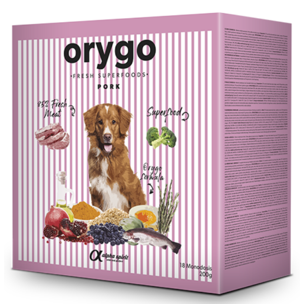 Orygo (Ориго) Dog All Breed Pork - Полувлажный корм для собак всех пород со свининой 8 кг