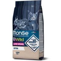 Monge (Монж) Cat Bwild Low Grain Goose Kitten - Сухой корм для котят с гусем 10 кг