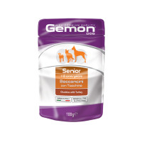 Gemon (Джемон) Dog Grain Free Turkey Senior All Breeds - Вологий беззерновий корм для собак похилого віку всіх порід з м’ясом індички 100 г