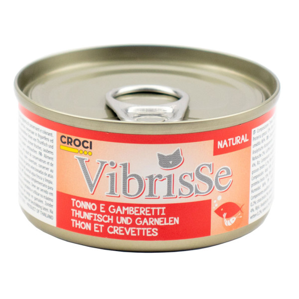 Vibrisse (Вибрис) Tuna&Shrimp - Влажный корм для кошек с тунцем и креветкой 70 г