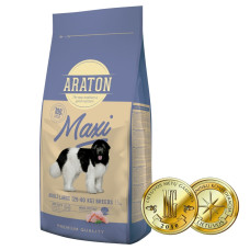 Araton (Аратон) Dog Adult Maxi With Poultry - Сухой корм для взрослых собак крупных пород с мясом птицы 15 кг