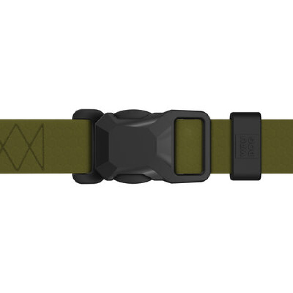 WauDog (ВауДог) Magnet - Шлея для собак анатомическая водостойкая с магнитной пряжкой хаки (Ш 25 мм, А 50-85 см, В 61-100 см) L