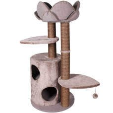 FLAMINGO LOTUS спально-игровой комплекс когтеточка для котов - 48Х48Х110 СМ