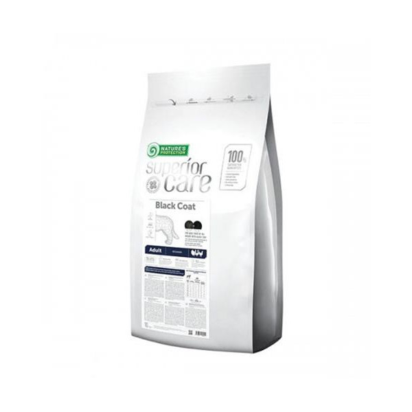 Nature`s Protection (Натур Протекшн) Adult Poultry All Breeds For Black Coat - Сухой корм для взрослых собак всех пород c черной шерстью с мясом птицы 10 кг