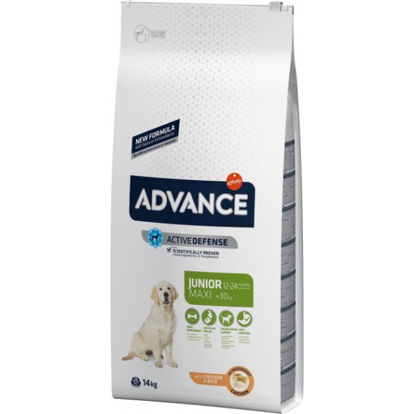 Advance (Едванс) Dog Maxi Junior Chicken & Rice - Сухий корм для молодих собак великих порід з куркою та рисом 14 кг