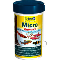 Tetra (Тетра) Micro Granules - Корм для аквариумных мелких рыбок (гранулы) 100 мл