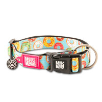 Max & Molly (Макс Молли) Smart ID Collar Donuts XS ошейник для собак с принтом пончики