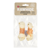 Flamingo (Фламинго) Dog Chew Bones-Wrapped Chicken - Лакомство для собак всех пород любого возроста жевательные кости обернутые с мясом курицы 70 г