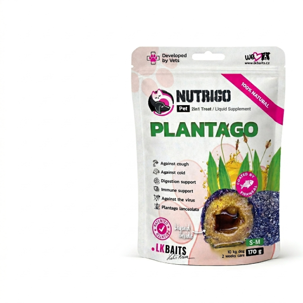 LК Baits (ЛК Бейтс) Dog Nutrigo Adult Small & Medium Breed Rabbit & Plantago - Лакомство для взрослых собак мелких и средних пород для поддержки иммунной системы с мясом кролика и сиропом подорожника 170 г