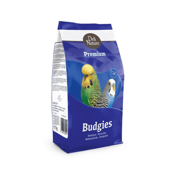 Deli Nature (Дели Натур) Premium Budgies - Полнорационный премиум корм для волнистых попугаев 1 кг
