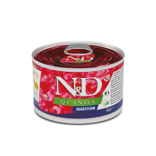 Farmina (Фарміна) Dog Grain Free Digestion N&D Quinoa, Lamb & Fennel Adult Mini - Вологий корм для дорослих собак дрібних порід для підтримки травлення з ягням і кіноа 140 г