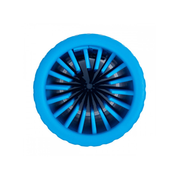 Dexas (Дексас) Mud Buster Lidded - Лапомойка голубая для собак 22 см