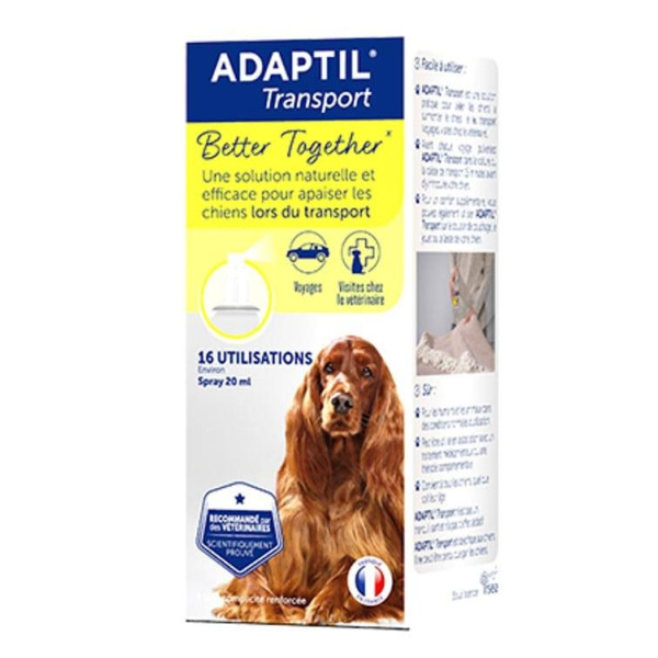Ceva Adaptil (Сева Адаптил) Dog Calming Spray - Спрей для собак с успокаивающими феромонами 20 мл