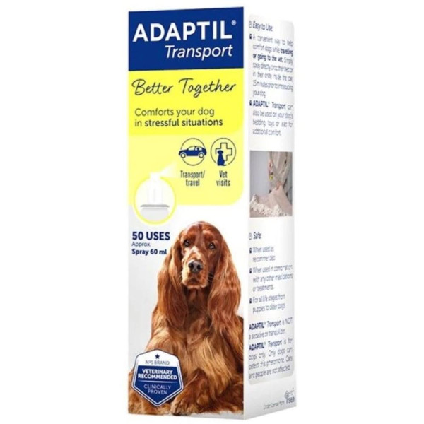 Ceva Adaptil (Сева Адаптил) Dog Calming Spray - Спрей для собак с успокаивающими феромонами 60 мл