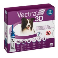 Ceva Vectra 3D - Капли для собак от 10.1 до 25 кг от блох, насекомых и иксодовых клещей 1 шт