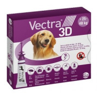 Ceva Vectra 3D - Капли для собак от 25.1 до 40 кг от блох, насекомых и иксодовых клещей 1 шт