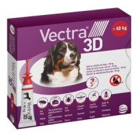 Ceva Vectra 3D - Капли для собак от 40.1 до 65 кг от блох, насекомых и иксодовых клещей 1 шт