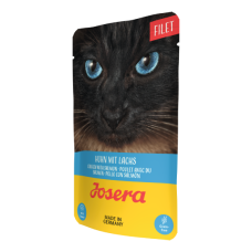 Josera (Йозера) Cat Grain Free Chicken & Salmon Filet Adult - Влажный беззерновой корм для взрослых котов филе с мясом курицы и лосося 70 г