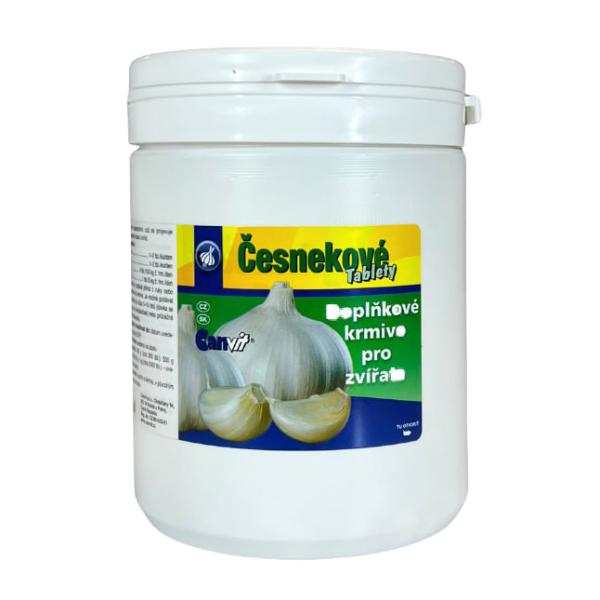 Canvit (Канвит) Garlic Tablets - Пищевая добавка для животных для стимулирования аппетита 500 г